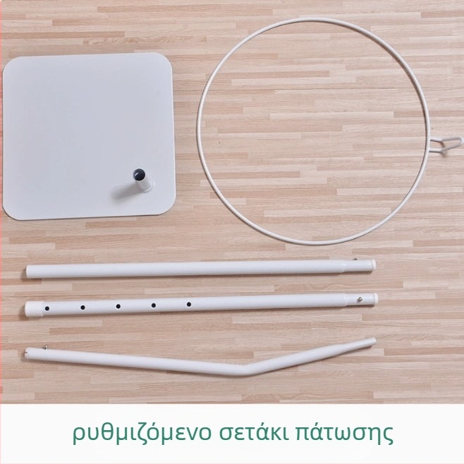 Κουνουπιέρα για παιδικό κρεβάτι με θόλο, με μία πόρτα, πολυεστερικό ύφασμα, σκελετό από ατσάλι