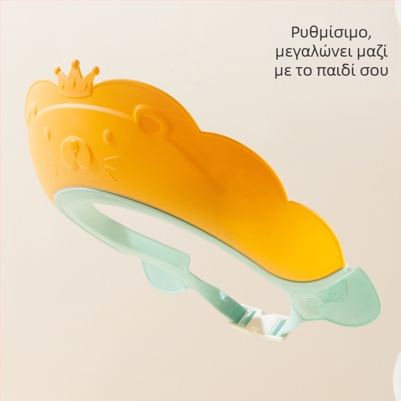 Βρεφικό καπελάκι μπάνιου για πλύσιμο μαλλιών – Hukou Xiaole; υλικό PP; ρυθμιζόμενο; προέλευση Taizhou Huangyan