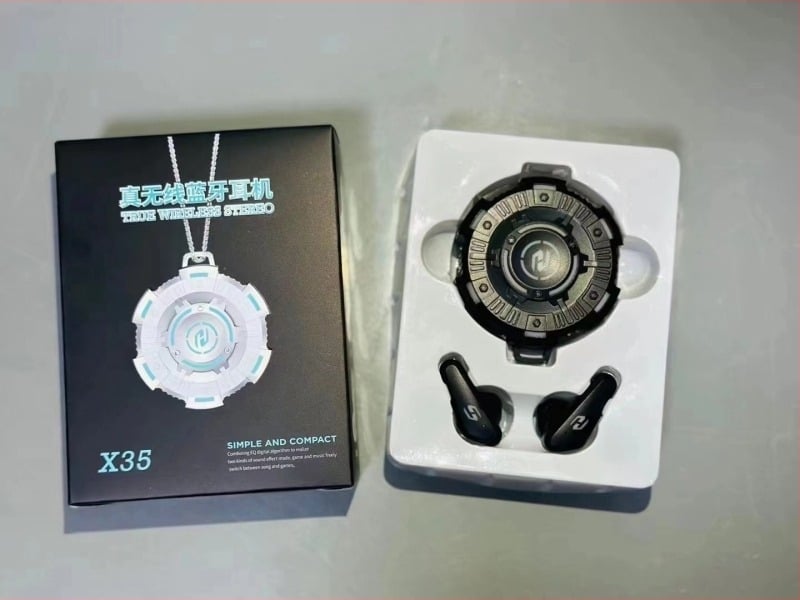 Ακουστικά Bluetooth Gaming 5.3, Χαμηλή Καθυστέρηση, IPX5 Αδιάβροχα, Εμβέλεια 10 μ, Αυτονομία 4–8 ωρών, Μοντέλο X35