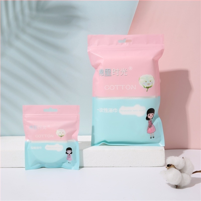 Μονόχρηστη πετσέτα μπάνιου για ταξίδια, συμπαγής και παχύτερη, 100% βαμβάκι, φορητή για ξενοδοχείο και οικιακή χρήση