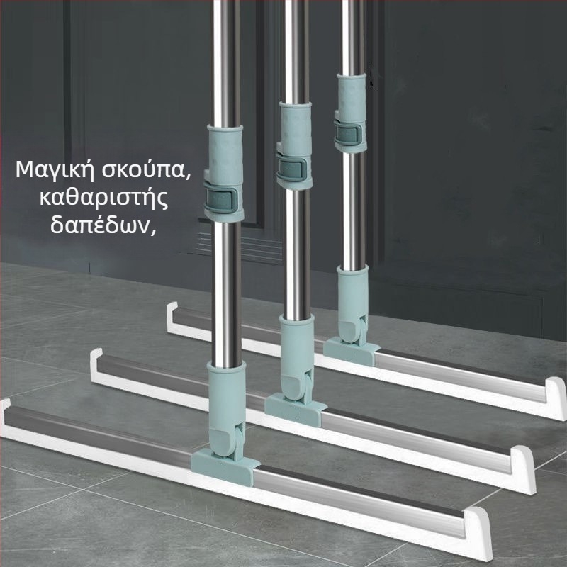 Σιλικόνης σκούπα μπάνιου για γυάλινα πατώματα – απομακρύνει νερό και τρίχες, σετ 100 τεμάχια