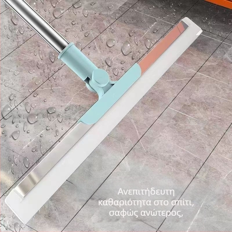 Σιλικόνης σκούπα μπάνιου για γυάλινα πατώματα – απομακρύνει νερό και τρίχες, σετ 100 τεμάχια