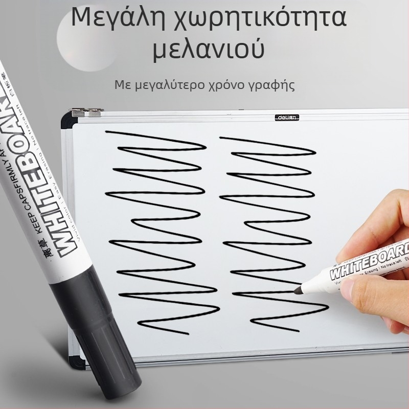 Go Grass LC002S Διαγραμμένος μαρκαδόρος για πίνακα – με βάση το νερό, σετ 10 τεμαχίων, πλαστικό περίβλημα, σε κουτί