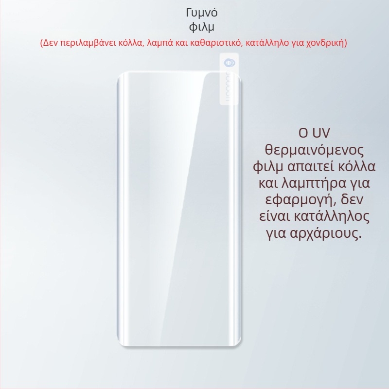 Προστατευτικό οθόνης από tempered γυαλί για το μπροστινό μέρος του Samsung S24 Ultra, συμβατό με S23 Ultra/S22 Ultra, HD ευκρίνεια, UV επίστρωση, αντι-δακτυλικά αποτυπώματα, προστασία από πτώσεις