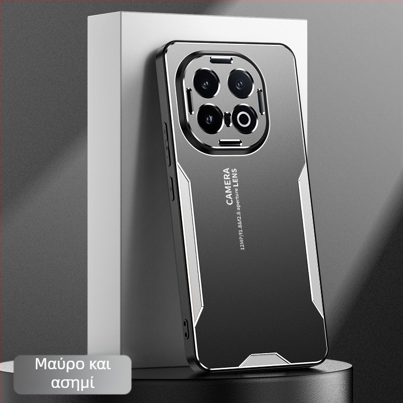 Θήκη IQOO 13/12/11/9, 2-in-1 μεταλλική αμμοβολημένη επιφάνεια, προστασία από φθορά και πτώσεις, συμβατό με VIVO