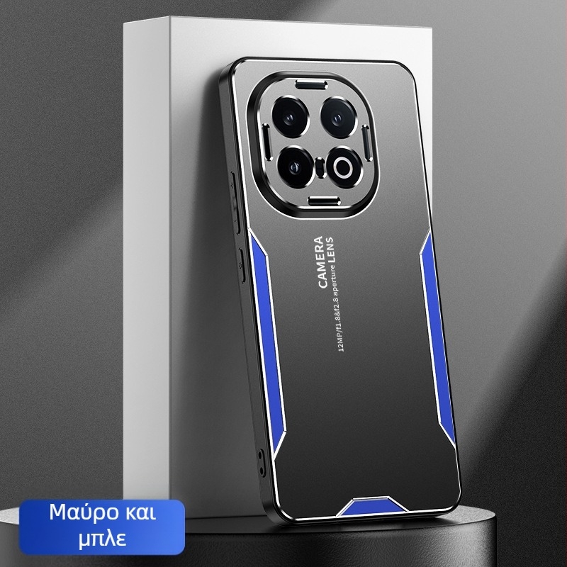 Θήκη IQOO 13/12/11/9, 2-in-1 μεταλλική αμμοβολημένη επιφάνεια, προστασία από φθορά και πτώσεις, συμβατό με VIVO