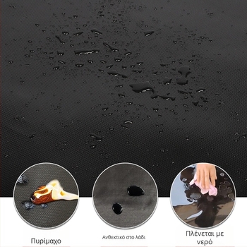 Κύκλικη πυροπροστατευτική επιφάνεια γραφείου — ανθεκτική στη φλόγα, με υψηλή θερμική μόνωση και θερμική αντίσταση.