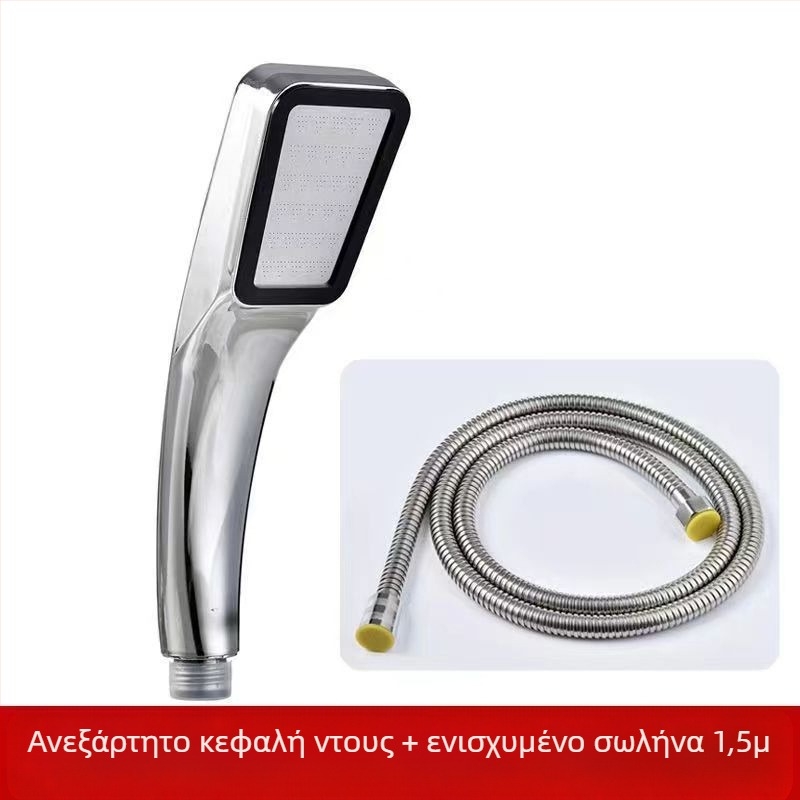 Ντους κεφαλής με 300 οπές, κυκλικό ABS, εγκατάσταση στον τοίχο, UV επίστρωση, 0–90°C λειτουργίας