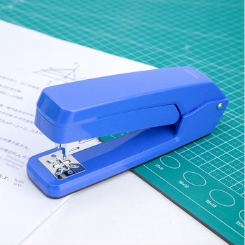 Deli 0434 περιστρεφόμενος stapler, για μαθητές, ενισχυμένη κατασκευή, No.12 standard, πολυλειτουργικές γραφειακές προμήθειες