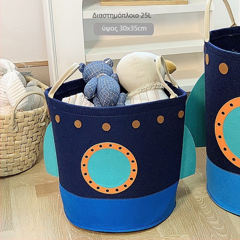 Κάδος αποθήκευσης από ύφασμα για γραφείο, παιδικός, στυλ καρτούν, 1 kg, Nayi Liangpin
