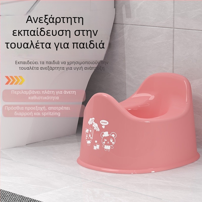 Φορητή παιδική τουαλέτα αυτοκινήτου με ενσωματωμένη εκπαίδευση – πλαστικό, μάρκα Ruilin, προέλευση Taizhou, συσκευασία 50 ατομικά σακουλάκια σε μεγάλη συσκευασία