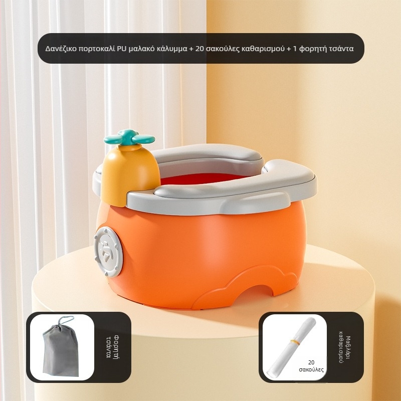 Tong Can Φορητός Αναδιπλούμενος Τουαλέτα για Παιδιά – Κατάλληλη για Ταξίδι με Αυτοκίνητο