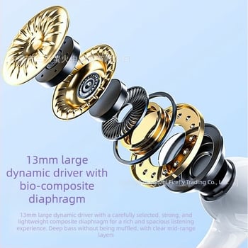 P210 Ασύρματα True Wireless ακουστικά, σχεδιασμός ημι-εντός αυτιού, μείωση θορύβου, Bluetooth 5.4, εμβέλεια 10 m, διάρκεια μπαταρίας >8 h