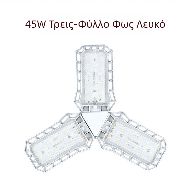 Αναδιπλούμενος LED λαμπτήρας, 85-265V, δέσμη 120°, ρυθμιζόμενος, B22/E27 υποδοχές, Μοντέλο CHX-YZD