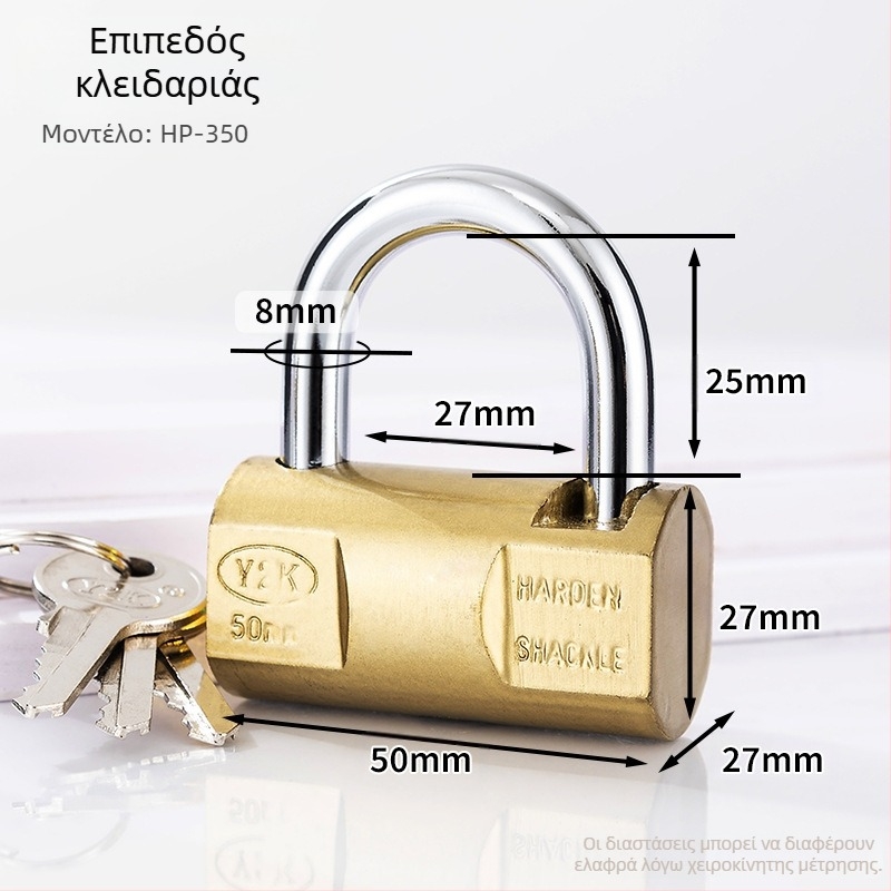 Κλειδαριά ασφαλείας HP, σίδερο, μάρκα Poly, παγκόσμια χρήση, νέο κινεζικό στυλ