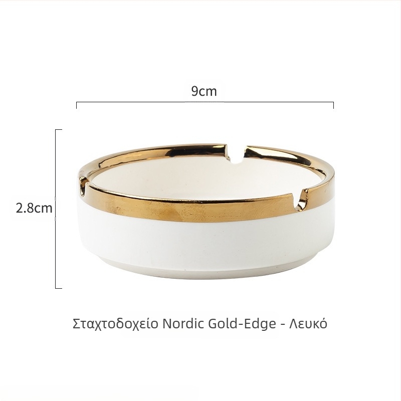 Κεραμικό τασάκι σε Nordic στυλ από Jingkui – διακοσμητικό, συλλεκτικό, αποθήκευση; δυνατότητα εκτύπωσης λογότυπου