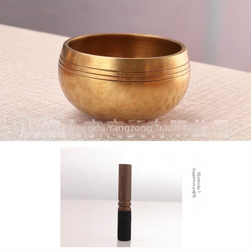 Χαλκός Βουδιστικό Τραγουδιστό Μπολ για Διαλογισμό – Χειροποίητο, 220 g, Θρησκευτική Χρήση