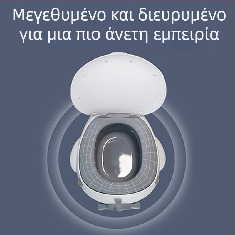 Παιδικό κάθισμα τουαλέτας με σχέδιο αεροπλάνου, PP+PU υλικό, ξεχωριστή συσκευασία, δυνατότητα ιδιωτικής ετικέτας