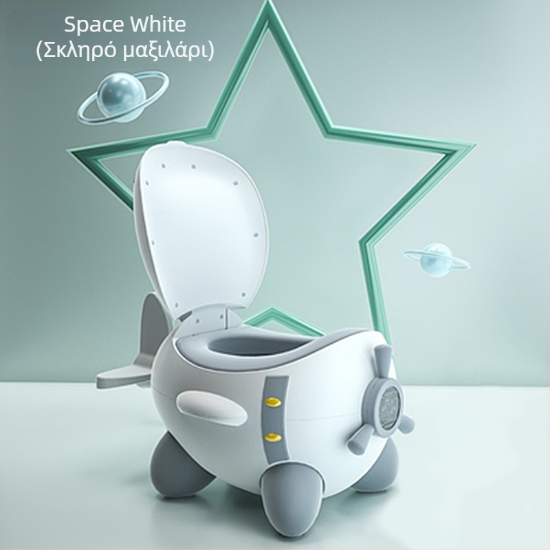 Παιδικό κάθισμα τουαλέτας με σχέδιο αεροπλάνου, PP+PU υλικό, ξεχωριστή συσκευασία, δυνατότητα ιδιωτικής ετικέτας