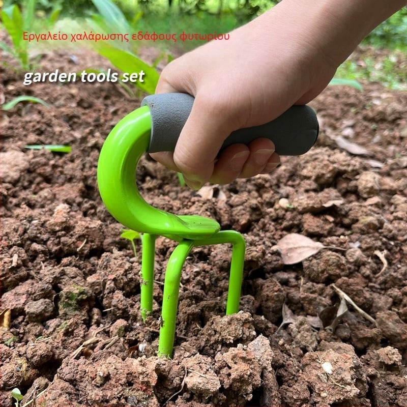 Ατσάλινο πιρούνι για χαλάρωση του εδάφους, GRANPA BD-ST001, προέλευση Zhejiang, γεωργία