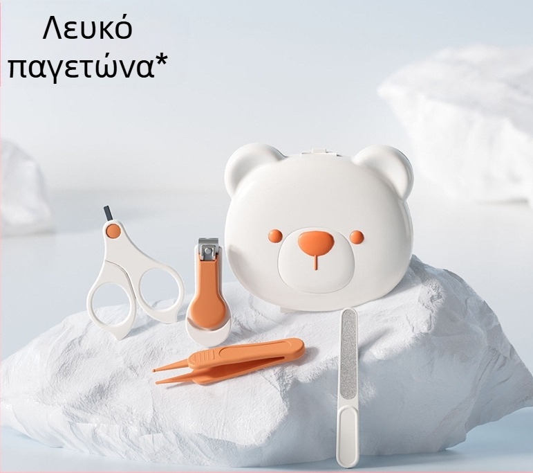 Σετ κοπτών νυχιών μωρού με προστατευτικό σχεδιασμό για νεογνά – πλαστικό και ανοξείδωτο ατσάλι, ασφαλές σετ φροντίδας βρεφών