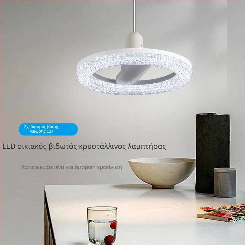 LED λαμπτήρας οροφής, 85-265V, κάλυψη 15-30 τ.μ., CRI ≥90