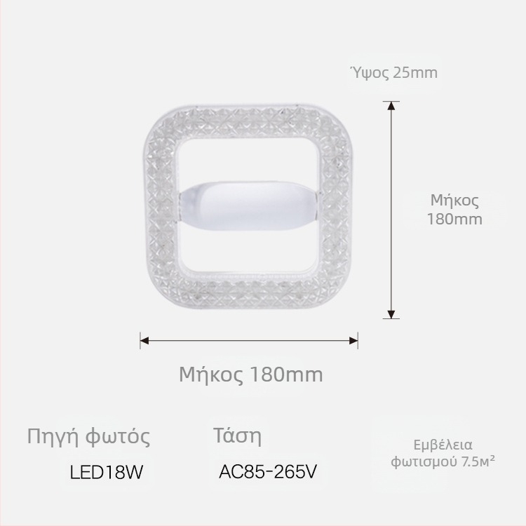 Λαμπτήρας LED με βάση Ε27, 2835 LED chip, AC85-265V, δέσμη 180°, PF 0,6 (Κρίσιμες προδιαγραφές: AC85-265V, δέσμη 180°, PF 0,6)