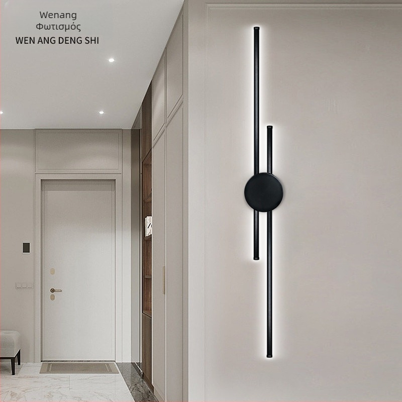 Φωτιστικό τοίχου LED με PC σκιά, μεταλλικό σώμα, 220V, γενικής χρήσης φως