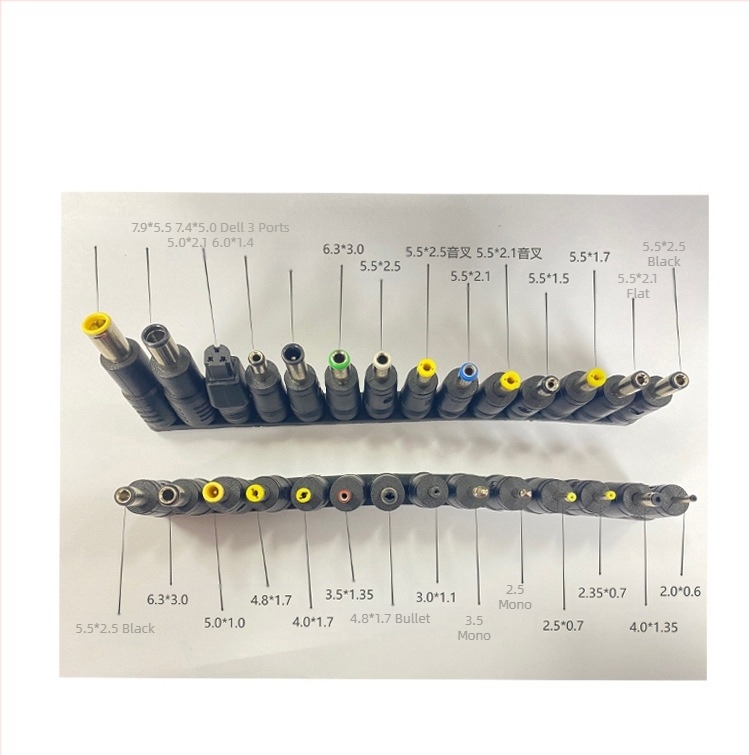 Πολυλειτουργικός μετατροπέας ισχύος για φορητό υπολογιστή, OEM έτοιμος, παγκόσμια συμβατότητα, BESIVO