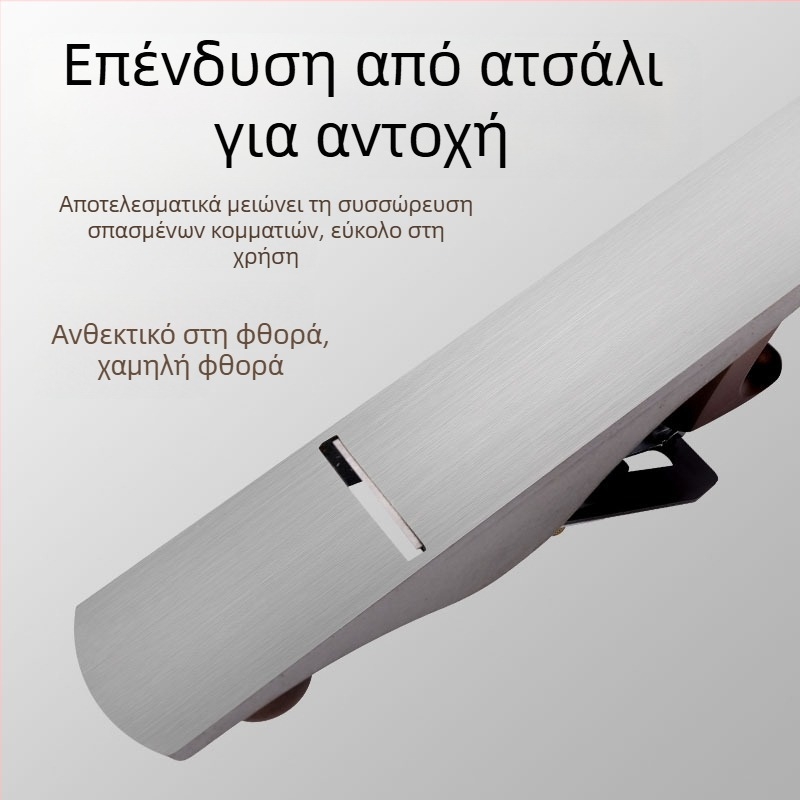 Χειροκίνητος ξυλουργικός πλάνερ — χειροποίητο εργαλείο επεξεργασίας ξύλου, μάρκα cattle gauge, μη εισαγόμενο
