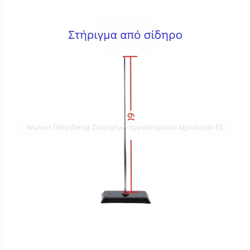 Μαρμάρινο τραπέζι τιτράρισματος με σιδερένιο πλαίσιο, μοντέλο Μία Πλάκα, Μία Ράβδος, κατασκευαστής zt