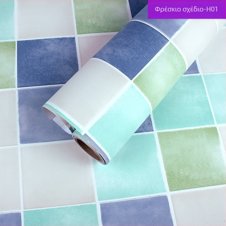 Αυτοκόλλητο πάνελ τοίχου κουζίνας από PVC – αδιάβροχο, ανθεκτικό στο λίπος, αντοχή σε υψηλές θερμοκρασίες, τετραστρωματική κατασκευή