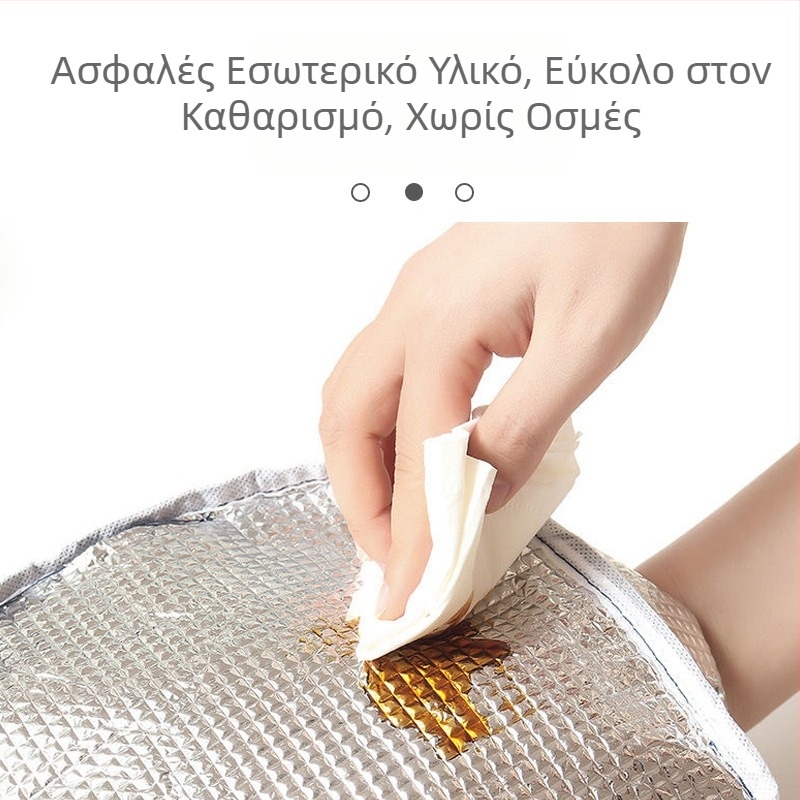 Μονωμένη τσάντα μεσημεριανού γεύματος από Oxford ύφασμα, μοντέλο C80501, με σχέδιο κινούμενων σχεδίων, μεγάλη χωρητικότητα για εργασία και σχολείο