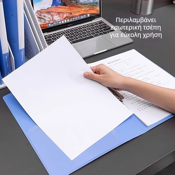 Deli 5301 Πλαστικός Κλιπ με Ισχυρό Κράτημα, Πάχος Πλάκας 0.7 mm, Πλάτος Πίσω 18 mm