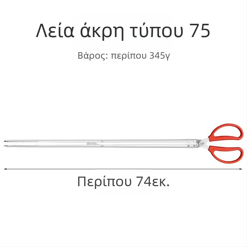 Πλαστικό τηλεσκοπικό κλιπ με μακριά λαβή για υγιεινό καθαρισμό της τουαλέτας