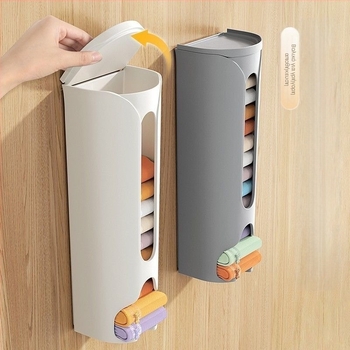 Κιβώτιο αποθήκευσης για εσώρουχα και κάλτσες, τοιχομονταρισμένο – Μοντέλο 001, PP πλαστικό, με καπάκι που ανοίγει, χωρίς διάτρηση