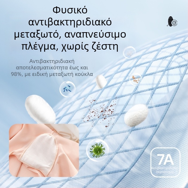 Κορίτσια: Ασφαλή Σορτς-Εσώρουχο Κλάσης Α, Ice Silk, Νάιλον 72%, για κορίτσια άνω των 8 ετών (ύψος πάνω από 140 cm), Καλοκαίρι 2025