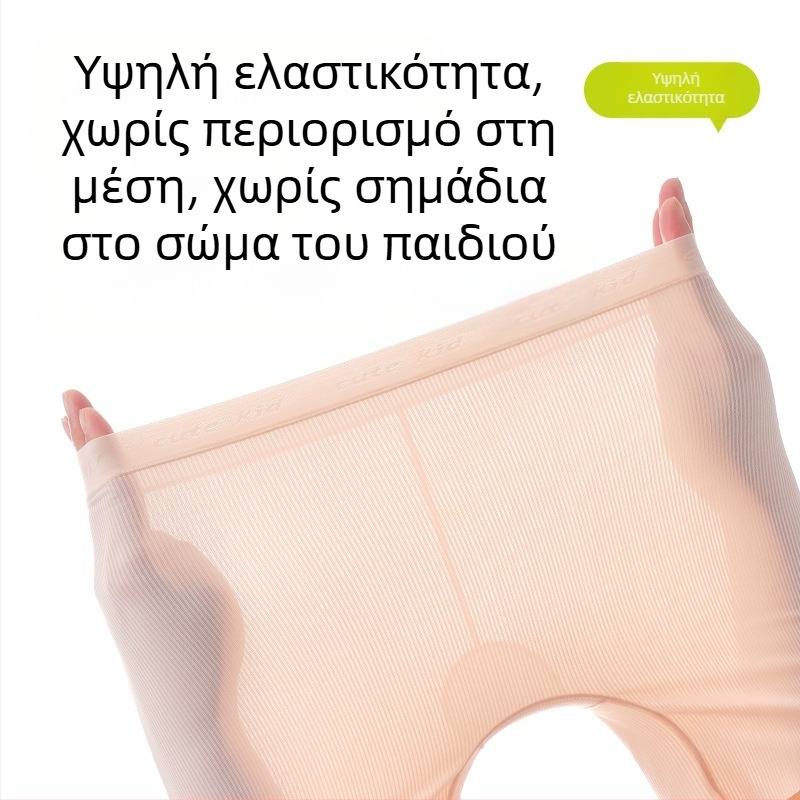 Κορίτσια: Ασφαλή Σορτς-Εσώρουχο Κλάσης Α, Ice Silk, Νάιλον 72%, για κορίτσια άνω των 8 ετών (ύψος πάνω από 140 cm), Καλοκαίρι 2025