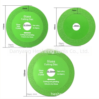 Διαμαντική υπερλεπτή λεπίδα για κεραμικά, νεφρίτη, γυαλί και πλακίδια — κοπή και λείανση