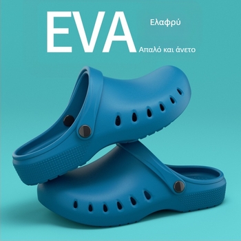 Ανδρικά σανδάλια EVA, διαπνέοντα και αντιολισθητικά, με τόξο στο πρόσθιο μέρος, επίπεδη σόλα 3,5 cm και άνω, καλοκαίρι casual