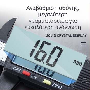 Βερνιέρ μετρητής για οικιακή χρήση, συμπαγής μετρητής μέτρησης για βραχιόλι από Jade, πλαστικό σώμα