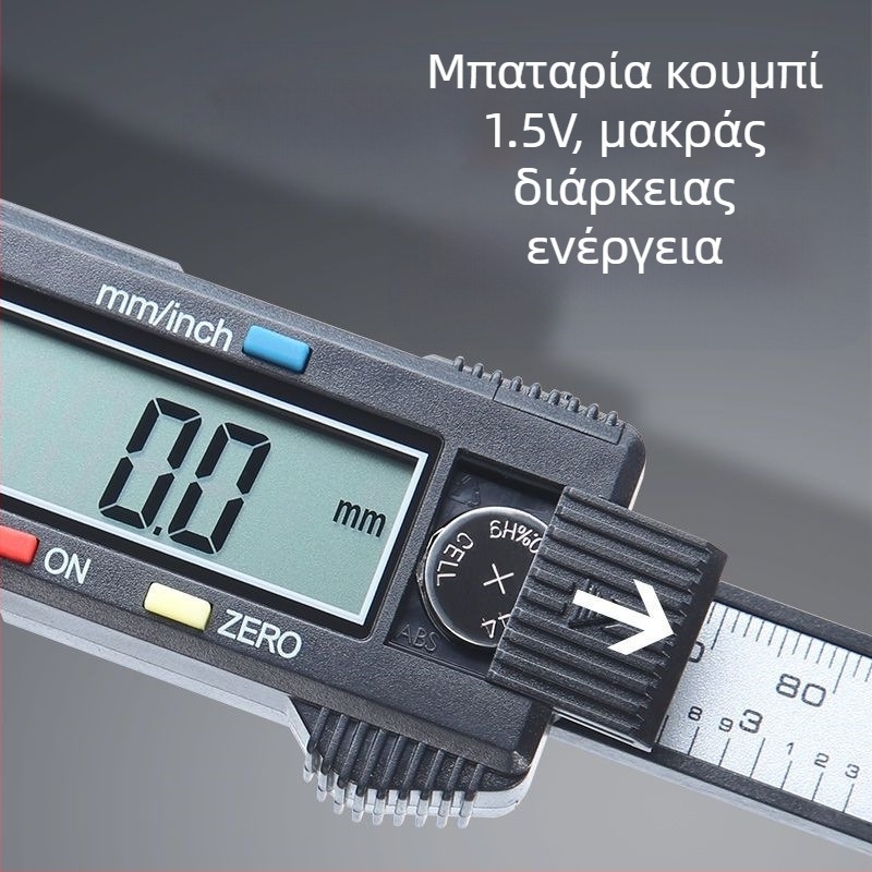 Βερνιέρ μετρητής για οικιακή χρήση, συμπαγής μετρητής μέτρησης για βραχιόλι από Jade, πλαστικό σώμα