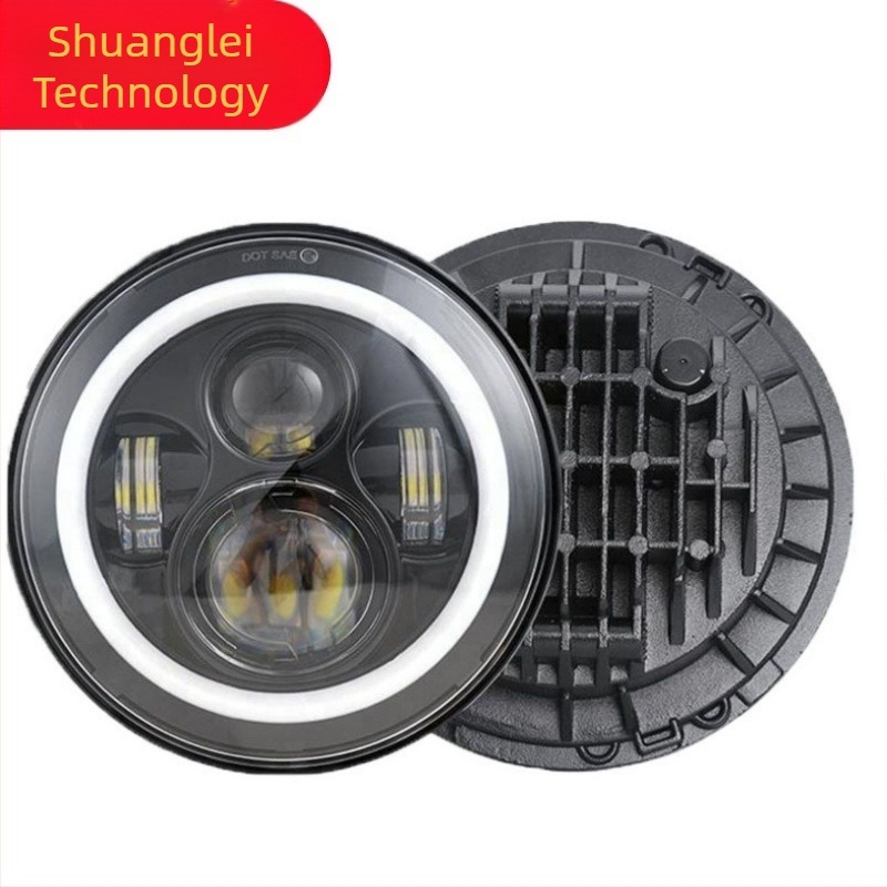 7 ιντσών LED προβολείς για Jeep Wrangler – εκτός δρόμου, με υψηλό και χαμηλό φως, ενσωματωμένο φως ημέρας και σήμα στροφών