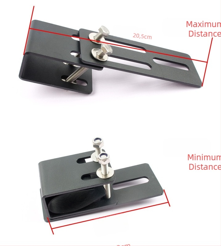 Κλιπ στερέωσης προβολέα σε ράγα οροφής αυτοκινήτου, μοντέλο LX-XL, κράμα χάλυβα, IP68, 12V, 90W