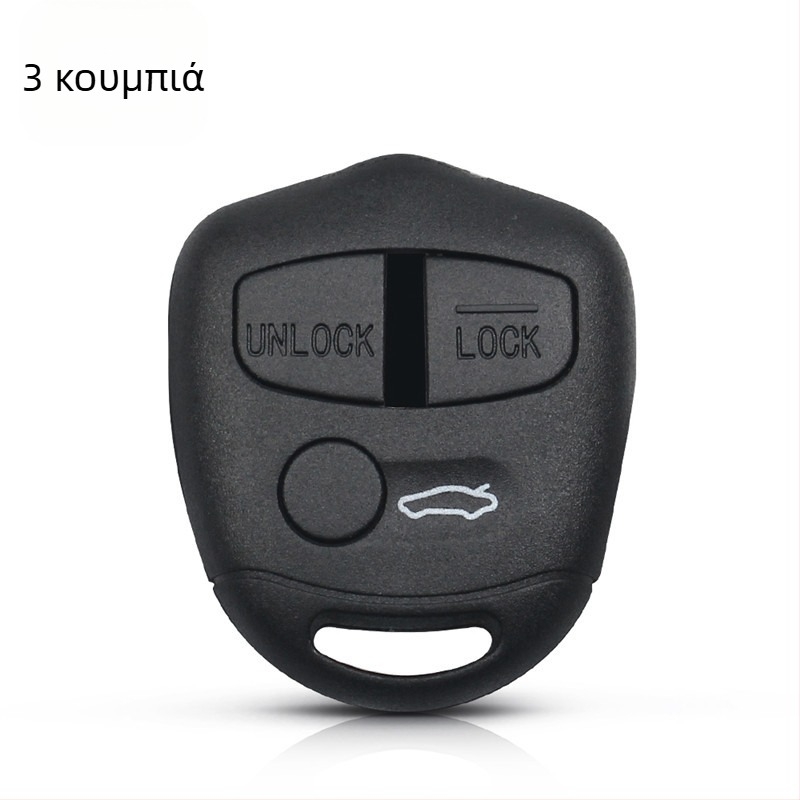 Κέλυφος κλειδιού Mitsubishi Outlander, 3 κουμπιά, μοντέλο M-355, μεταλλική λάμα κλειδιού, πλαστικό κέλυφος