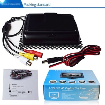 Οθόνη LCD αυτοκινήτου YL-430, TFT LCD, ανάλυση 480x272, διπτές εισόδοι AV, PAL/NTSC συμβατό