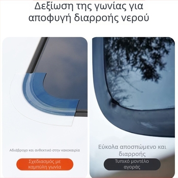 Αδιάβροχο αυτοκόλλητο στεγανοποίησης ηλιοροφής, νανοκόλλα, 0.5 mm πάχος, κατάλληλο για ηλιοροφή, γενική συμβατότητα, δυνατότητα προσαρμογής