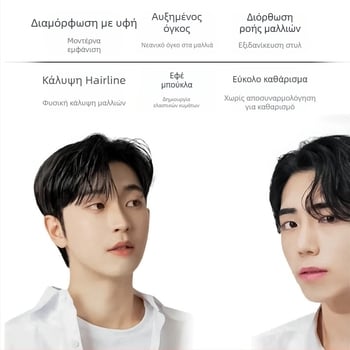 Χτένα μαλλιών ABS, unisex εργαλείο styling για ανύψωση ριζών και όγκο