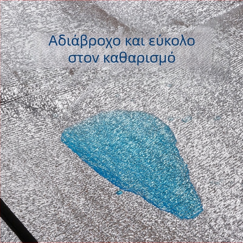 Μεγάλο υπαίθριο στρώμα σκηνής με φιλμ αλουμινίου EVA, παχυνμένο κατά της υγρασίας και αδιάβροχο, για πολλούς χρήστες, μοντέλο HW-D1676, ύφασμα: PE αφρός κεντρικά + δύο πλευρές αλουμινίου φιλμ