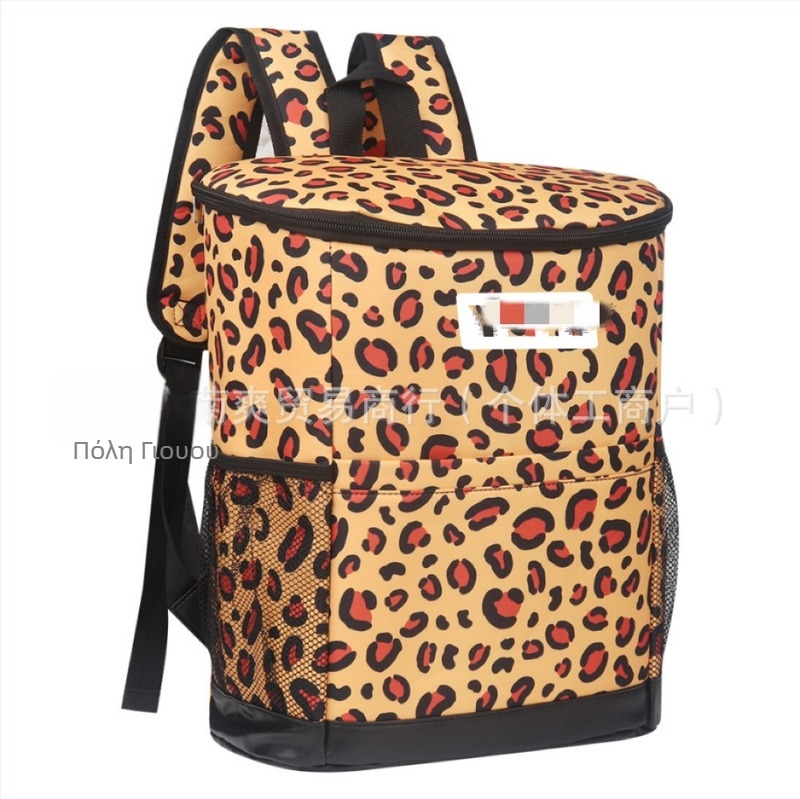 Τσάντα εξωτερική μονωμένη και αδιάβροχη για κάμπινγκ με εξωτερικό ύφασμα Oxford, επένδυση πολυεστέρα, διατηρεί τη θερμοκρασία, ανθεκτική στη φθορά